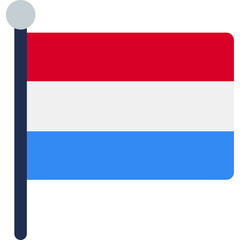 Luxembourg Flag Icon