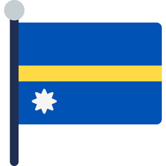 Nauru Flag Icon