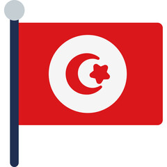 Tunisia Flag Icon