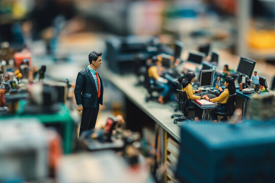 satirical look at office life