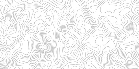 topographic background and texture. topographic line contour map background, Topographic map and landscape terrain texture grid. monochrome image. 3D waves.