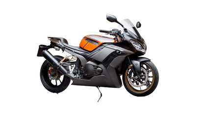 3D Motorcycle 3D Render isolated on white background