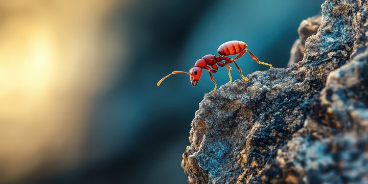 Macro photograph blending leadership principles and extreme sports strategy, symbolizing overcoming challenges through leadership.