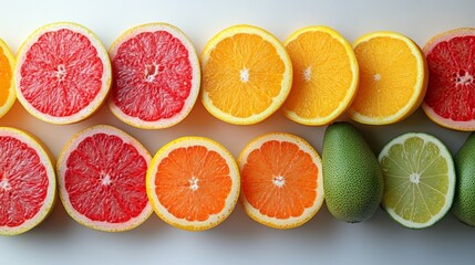 Vibrant Guava and Tropical Fruit Showcase in Precise Detail