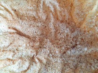 Close-up Texture of Jengkol Cracker
