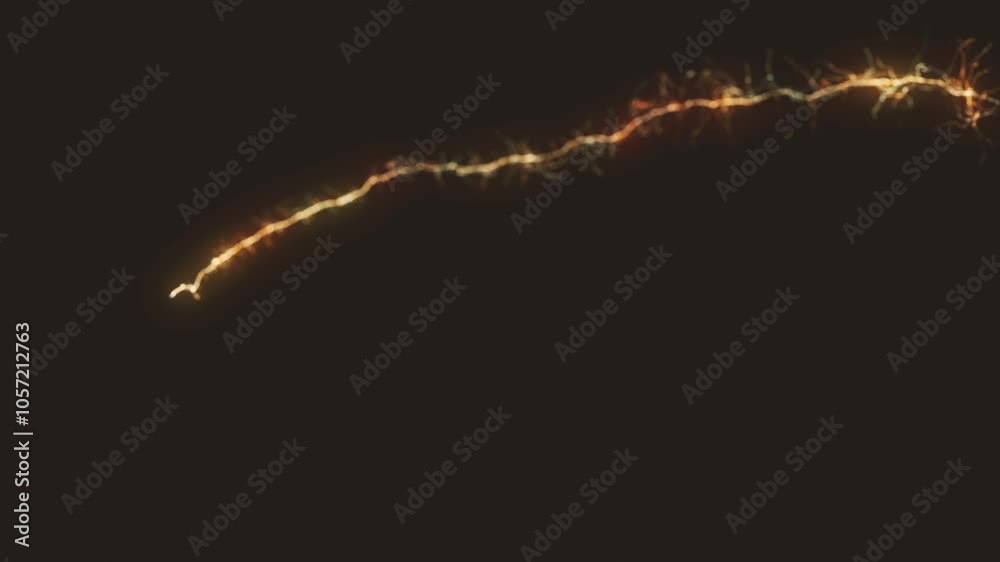 Poster abstract fluid particles graphic opener background/ animation of an abstract fluid particles backgro