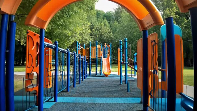 Vibrant Playground Park