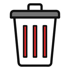 trash bin icon