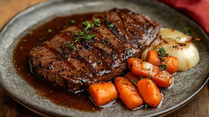 Duszona Wołowina Braised Beef (Polish Cuisine)