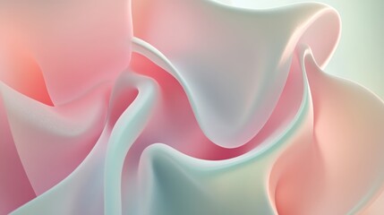 Contemporary art background with bold, flowing shapes and soft gradients, adding a refined touch to digital visuals