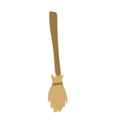 Broomstick icons set cartoon vector