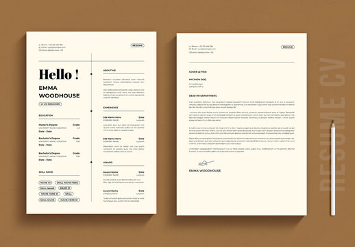 Resume CV Layout