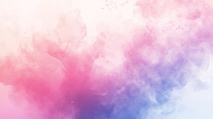 Fototapeta premium Explosion of gentle tones with watercolor effects, pastel hues creating a light and serene backdrop