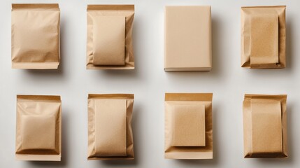 Handcrafted packaging for eco-conscious brand, recycled and sustainable