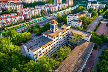 view of the city