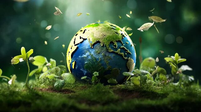 Earth day symbolizes the global effort to protect the environment conservation