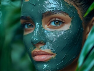 Fototapeta premium The Benefits of Clay Masks on Skin | Beauty Guide