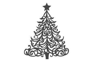 Christmas Tree  cut file, Cricut Christmas Tree, Christmas Tree file