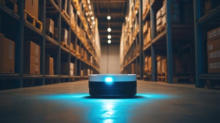 Robotic warehouse solutions with AI and AR-enabled tools for autonomous inventory and parcel management