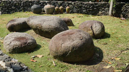 Replica of Megalithic Monument and Architecture in Historical Learning Center