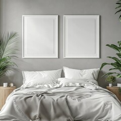 Bedroom Mockup Frames.