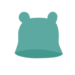 Set of colorful bucket hats