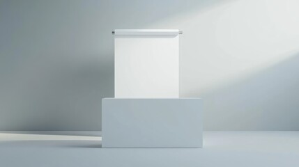 White Backdrop Stand.