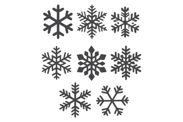 paper-cut Snowflakes SVG cut file