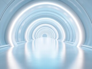 Obraz premium Futuristic Tunnel.
