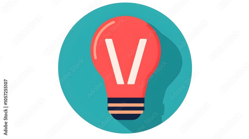 Poster Risk Management Line Icon Warning Sign Flat Design Top View Safety Themed Graphic Pixel Perfect Editable Stroke Complementary Color Scheme Concept