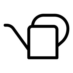 Watering can icon. Vector line icon © Rhendy