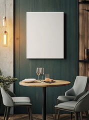 Mockup Canvas Dining Room.