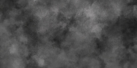 Abstract white and gray isolated cloud cumulus clouds. Gray aquarelle painted realistic fog or mist smoky textured canvas design. White and ash messy wall stucco texture background.	
