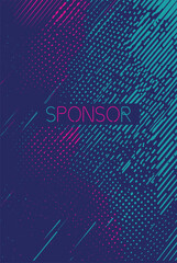 Sports jersey and background Design