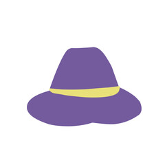 Cartoon headwear illustration vector