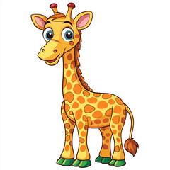 Fototapeta premium giraffe vector illustration