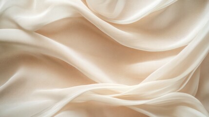 Obraz premium Minimalistic beige monotone, smooth and subtle, pastel hue