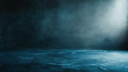 Soft blue gradient, subtle and ambient, on dark background