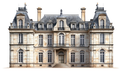 Fototapeta premium PNG Real French chateau architecture building french.