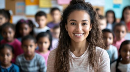 Obraz premium Beyond the Classroom Walls: How One Teacher Inspires Students to Reach Their True Potential