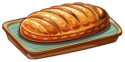 loaf of bread with sesame