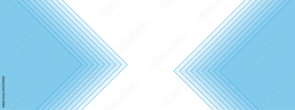 Fototapete Abstract Linear Geometric Pattern in Light Blue. Stripes design with layers of Geometric shapes. line elegant colorful striped diagonal line technology concept. Design for Corporate Business