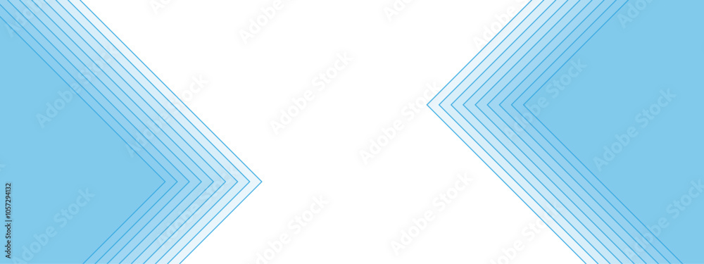 Poster Abstract Linear Geometric Pattern in Light Blue. Stripes design with layers of Geometric shapes. line elegant colorful striped diagonal line technology concept. Design for Corporate Business