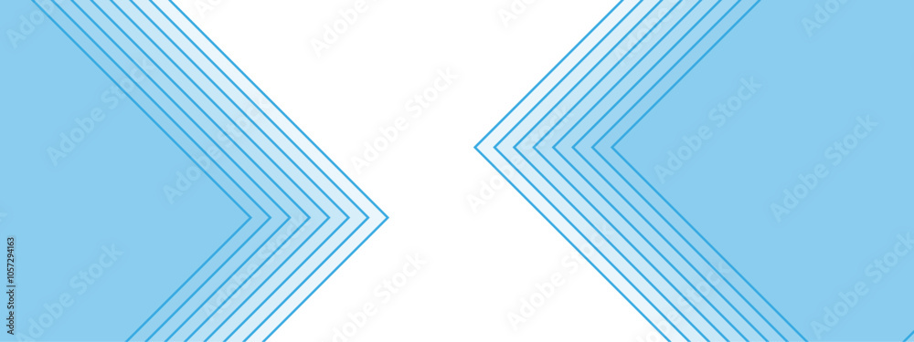 Poster Abstract Linear Geometric Pattern in Light Blue. Stripes design with layers of Geometric shapes. line elegant colorful striped diagonal line technology concept. Design for Corporate Business