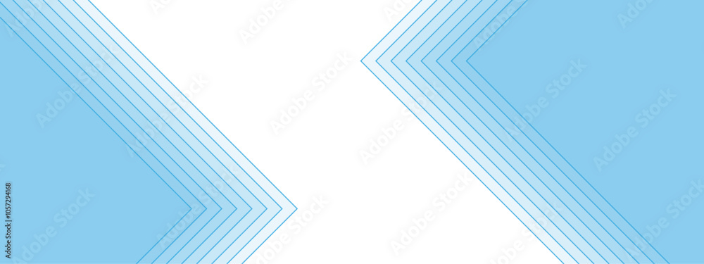 Poster Abstract Linear Geometric Pattern in Light Blue. Stripes design with layers of Geometric shapes. line elegant colorful striped diagonal line technology concept. Design for Corporate Business