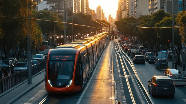 Automated public transport system Promote environmentally friendly mass transit systems and sustainable transport solutions in South America.
