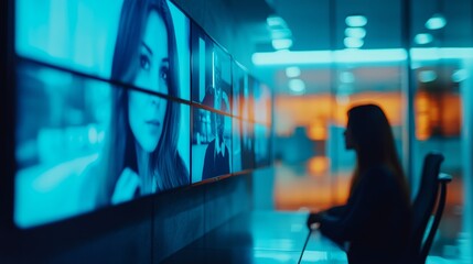 Professional Team Video Conferencing Setup