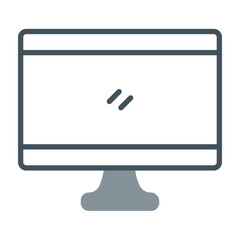 Monitor Icon Design