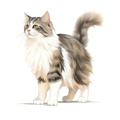 Cat breed Ragamuffin