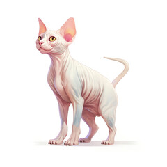 Cat breed Sphynx
